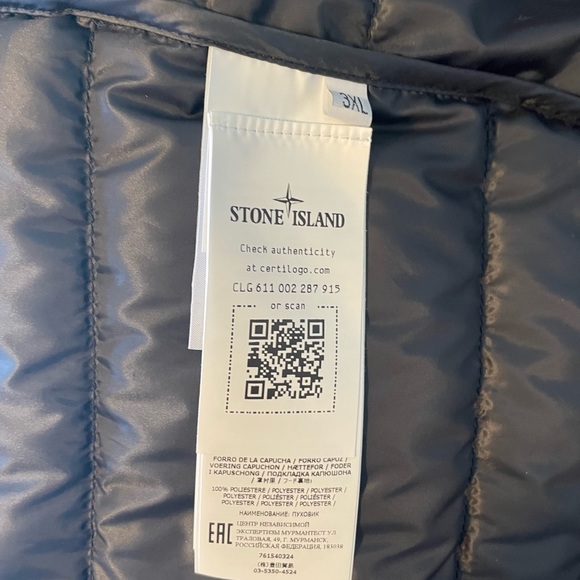 Authentic Stone island nylon down jacket - Picture 7 of 8
